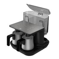 Beko TKM 8961 A Keyf Antrasit Çelik İkili Kahve Makinesi